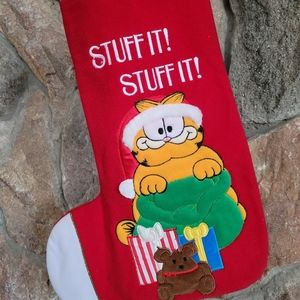 NEW VINTAGE GARFIELD STOCKING